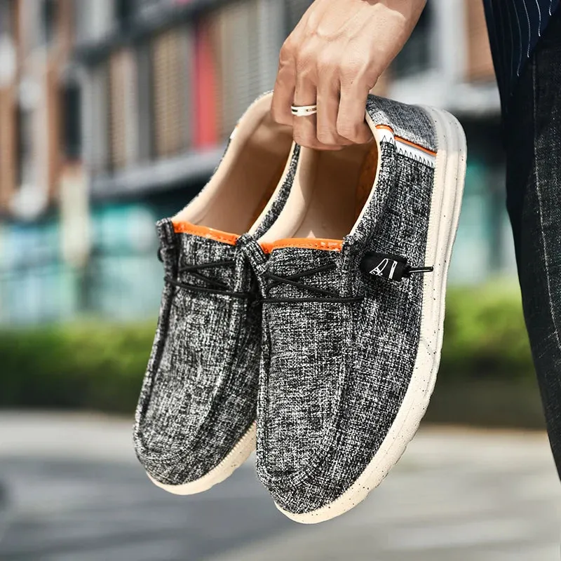 Leichte Canvas-Herrenschuhe EasyWalk