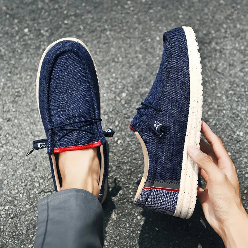Leichte Canvas-Herrenschuhe EasyWalk