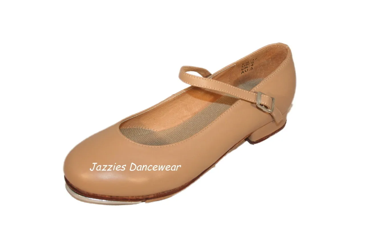 Low Heel Tap Shoes Tan or Black