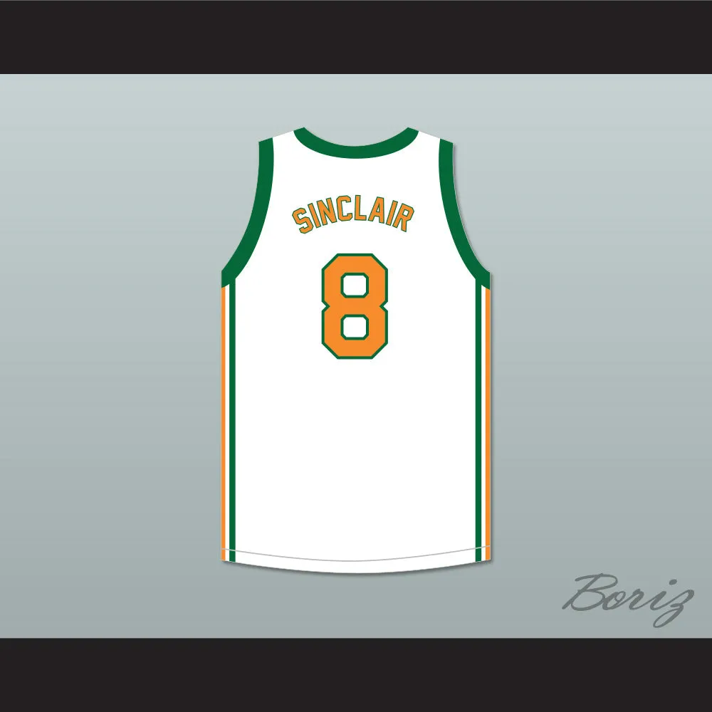 Lucas Sinclair 8 Hawkins High School Tigers White Basketball Jersey 2