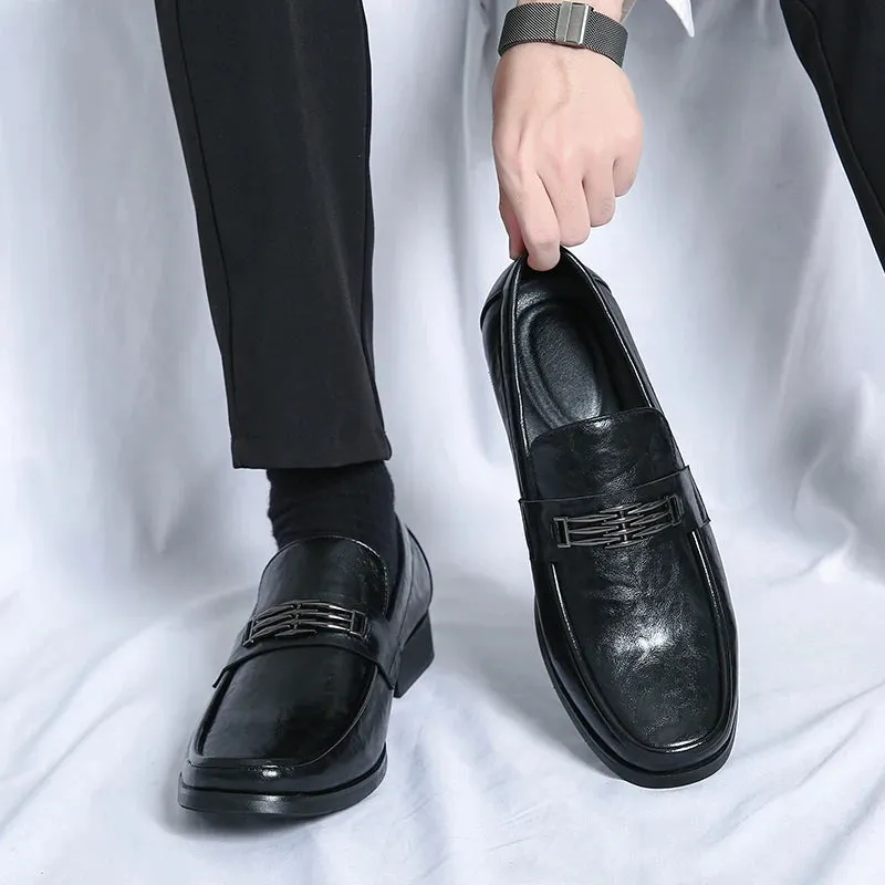 LuxeStride Italian High-End Slip-On Schuhe