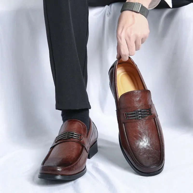 LuxeStride Italian High-End Slip-On Schuhe