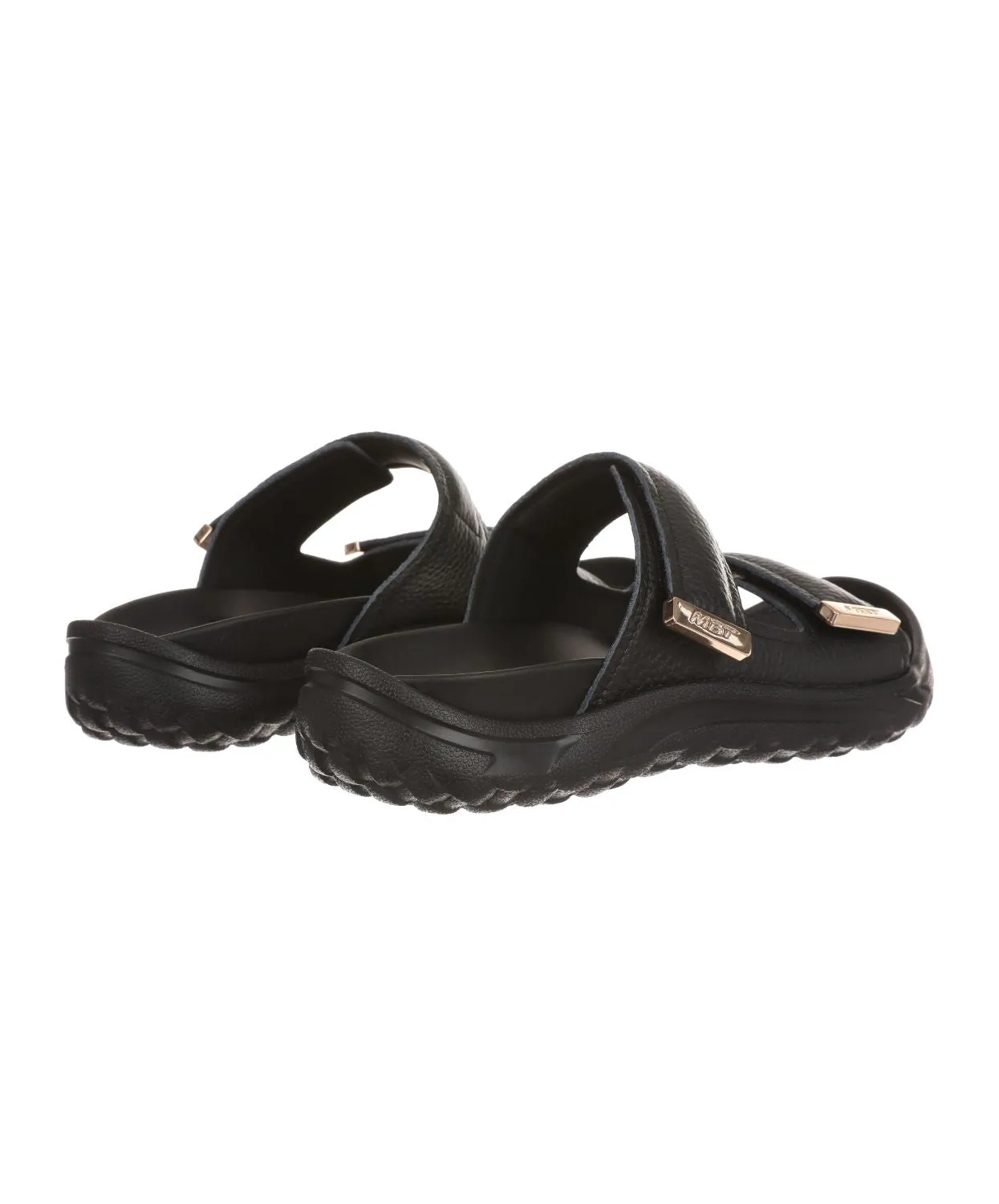 MBT Tokyo Black/Black Womens Recovery Slides