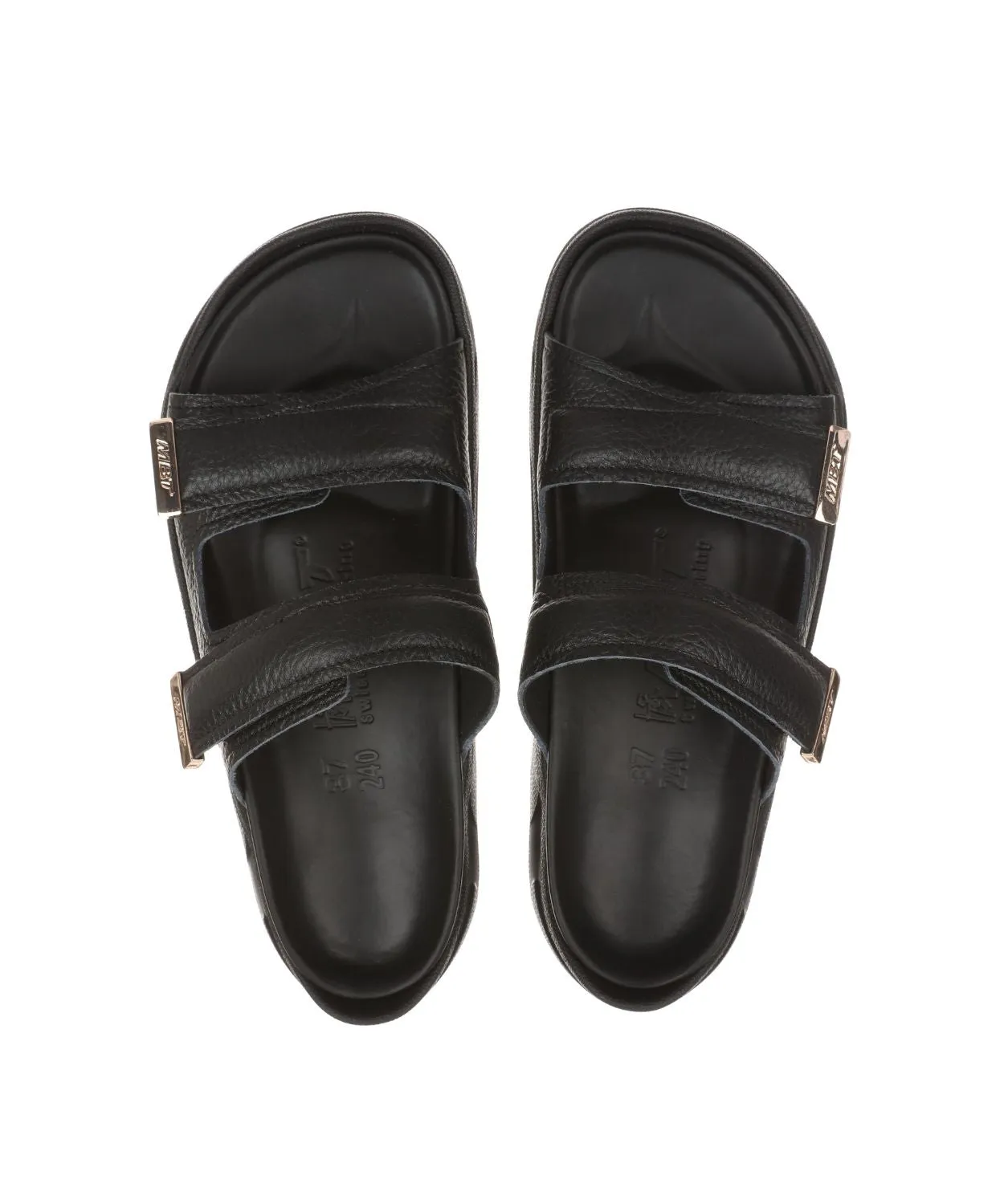 MBT Tokyo Black/Black Womens Recovery Slides