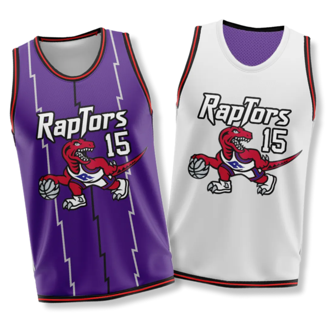 Men's Crew Neck REVERSIBLE Basketball Jersey Sample