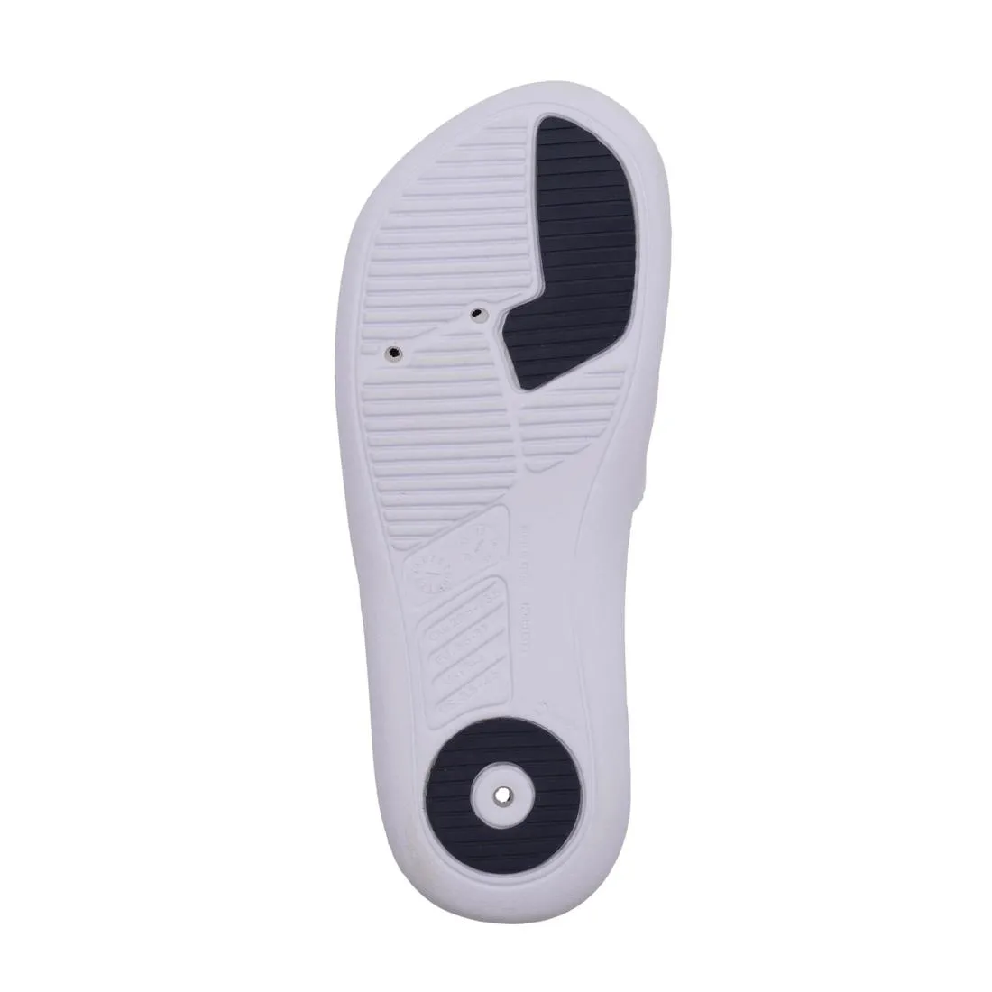Men's pool sandals - Slap 500 - White blue