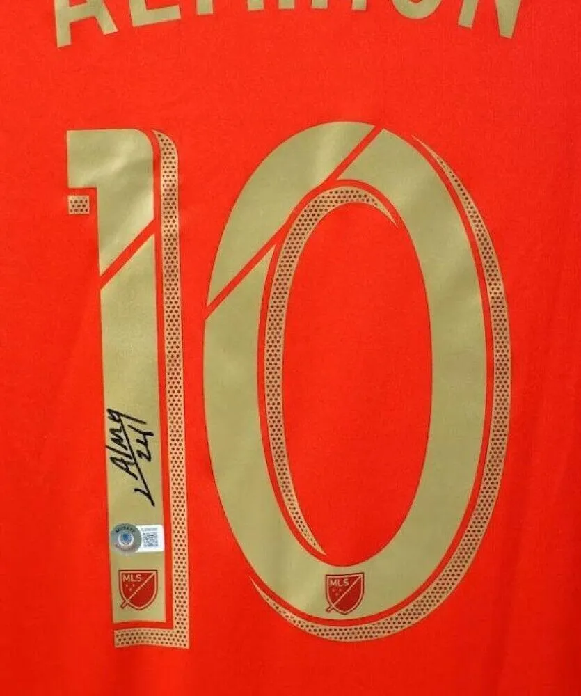 Miguel Almiron Signed AC Milan Adidas Soccer Jersey (Beckett)
