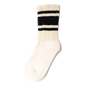 Mono Stripe Crew Socks