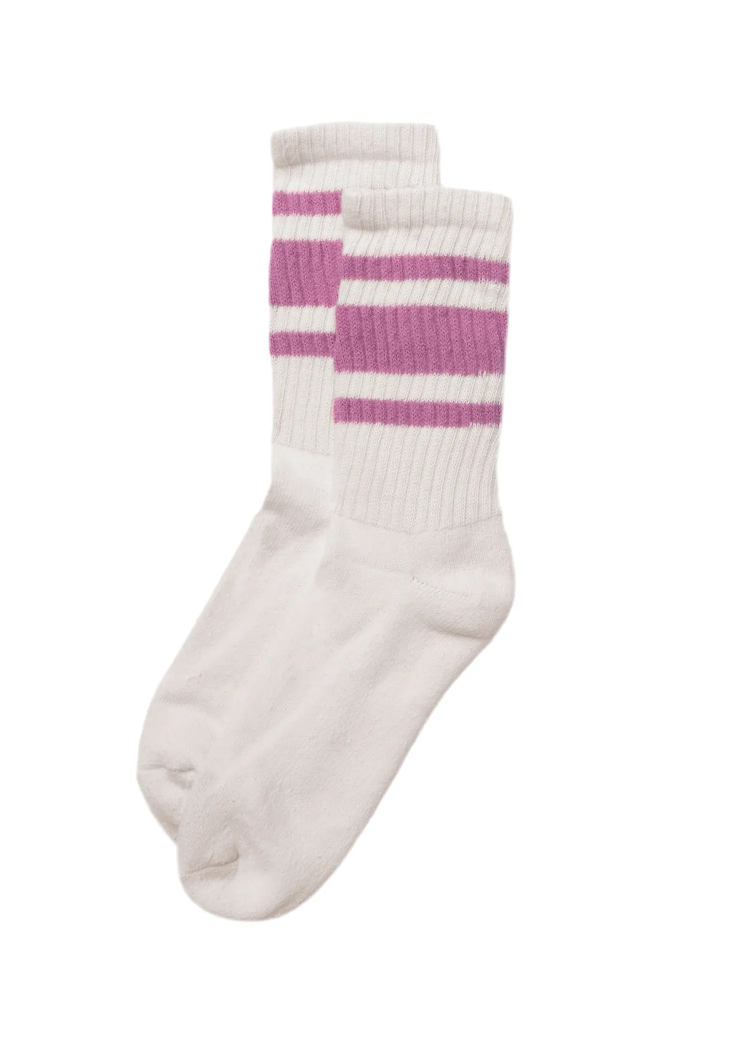 Mono Stripe Crew Socks