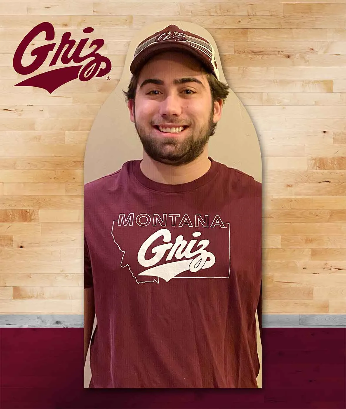 Montana Grizzlies Fan Cutouts