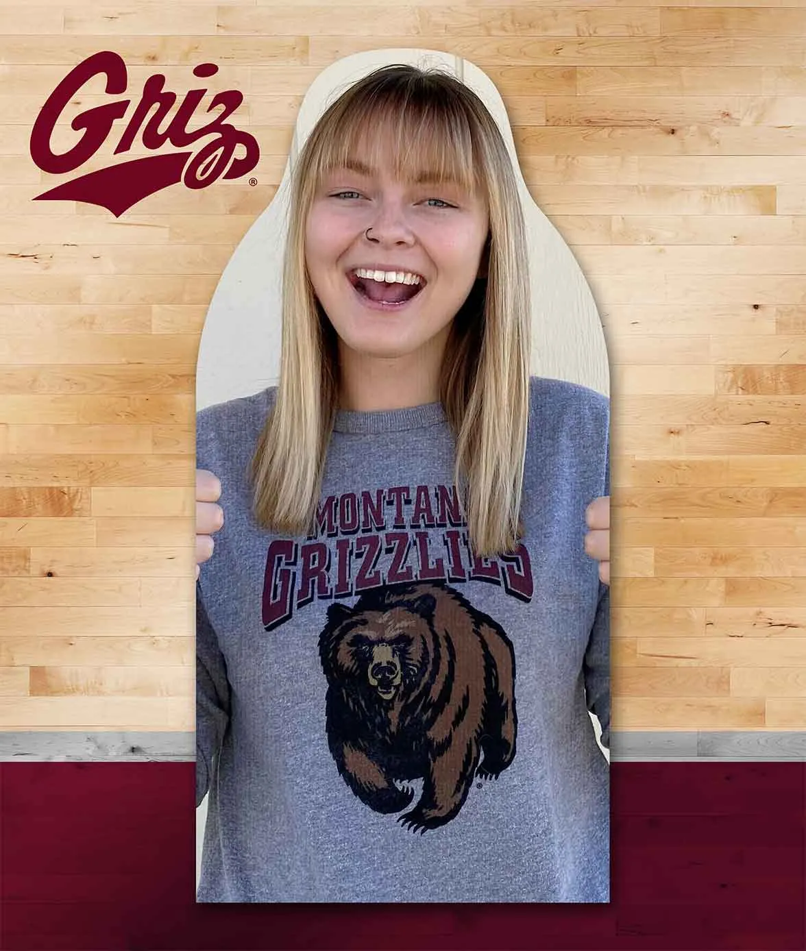 Montana Grizzlies Fan Cutouts