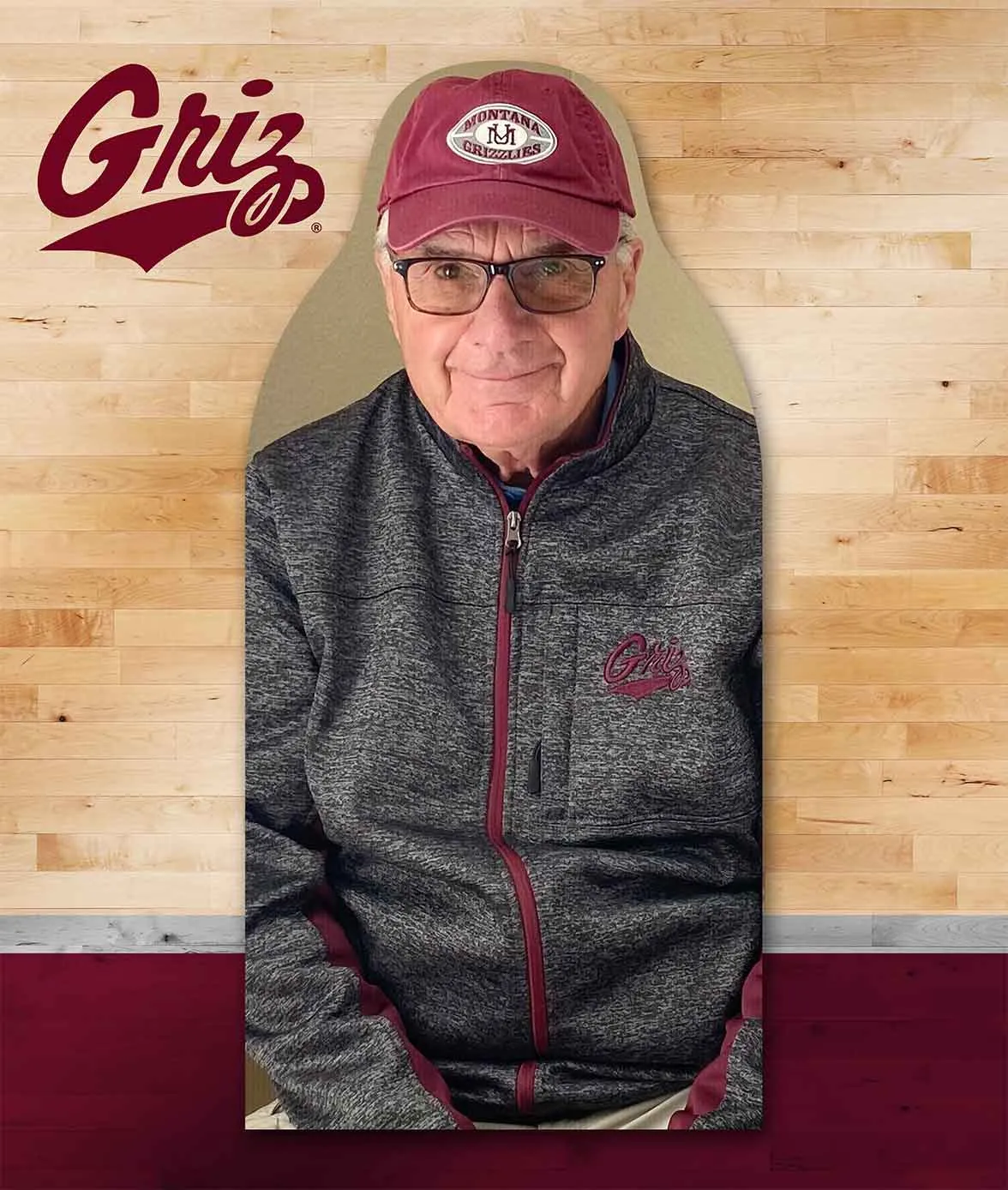 Montana Grizzlies Fan Cutouts