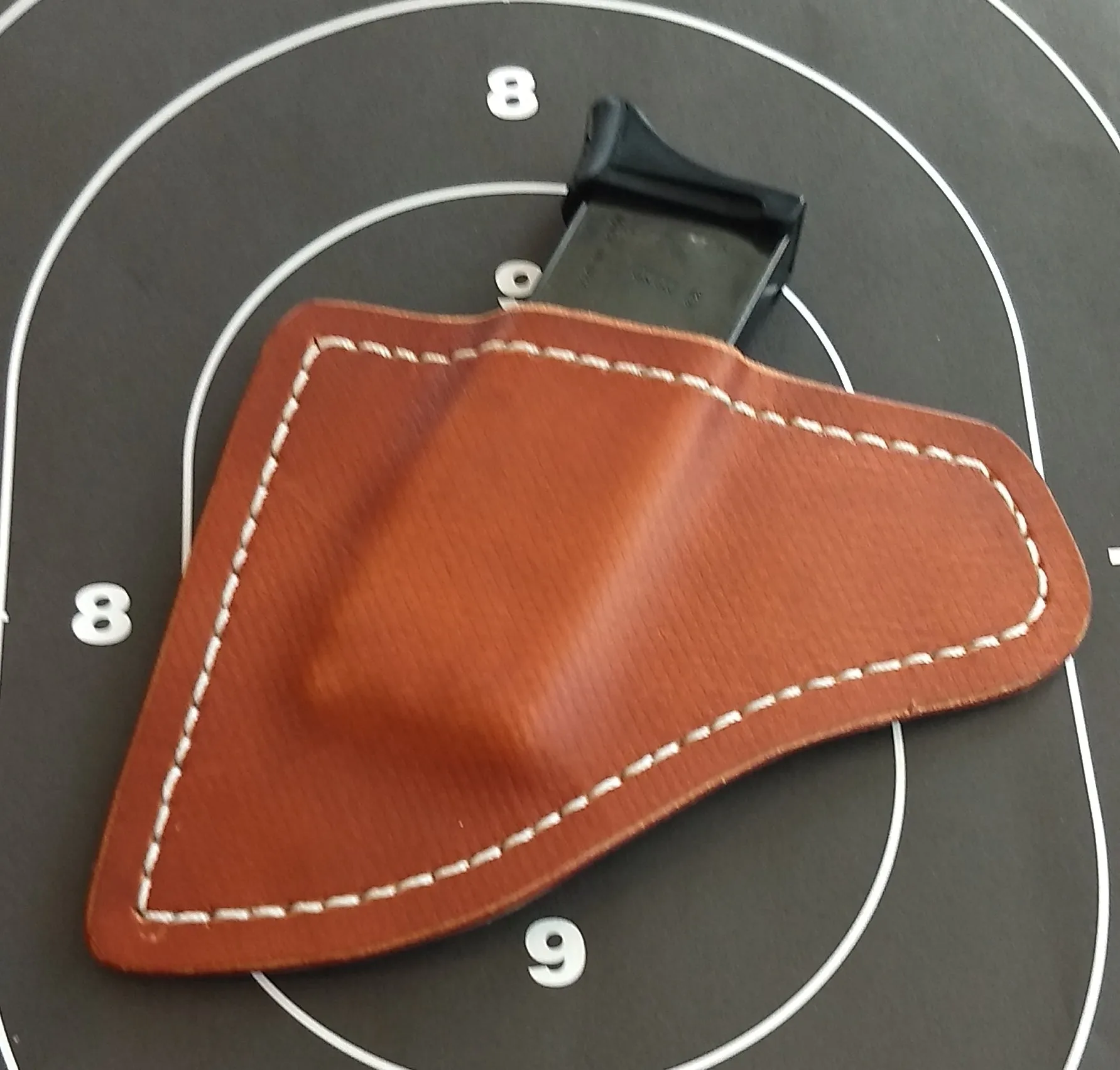 MPH Leather Minimalist Magazine Pocket Holster for Ruger LC9,LC9s,EC9