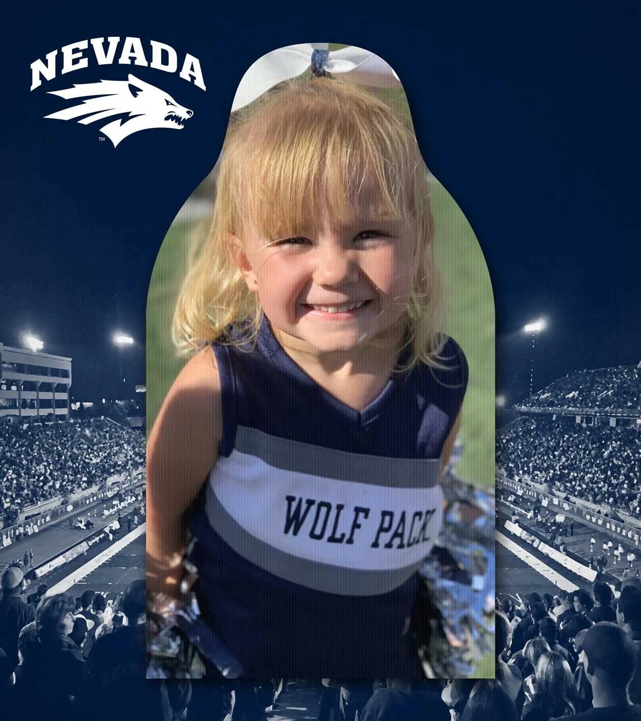 Nevada Wolf Pack FanCutout