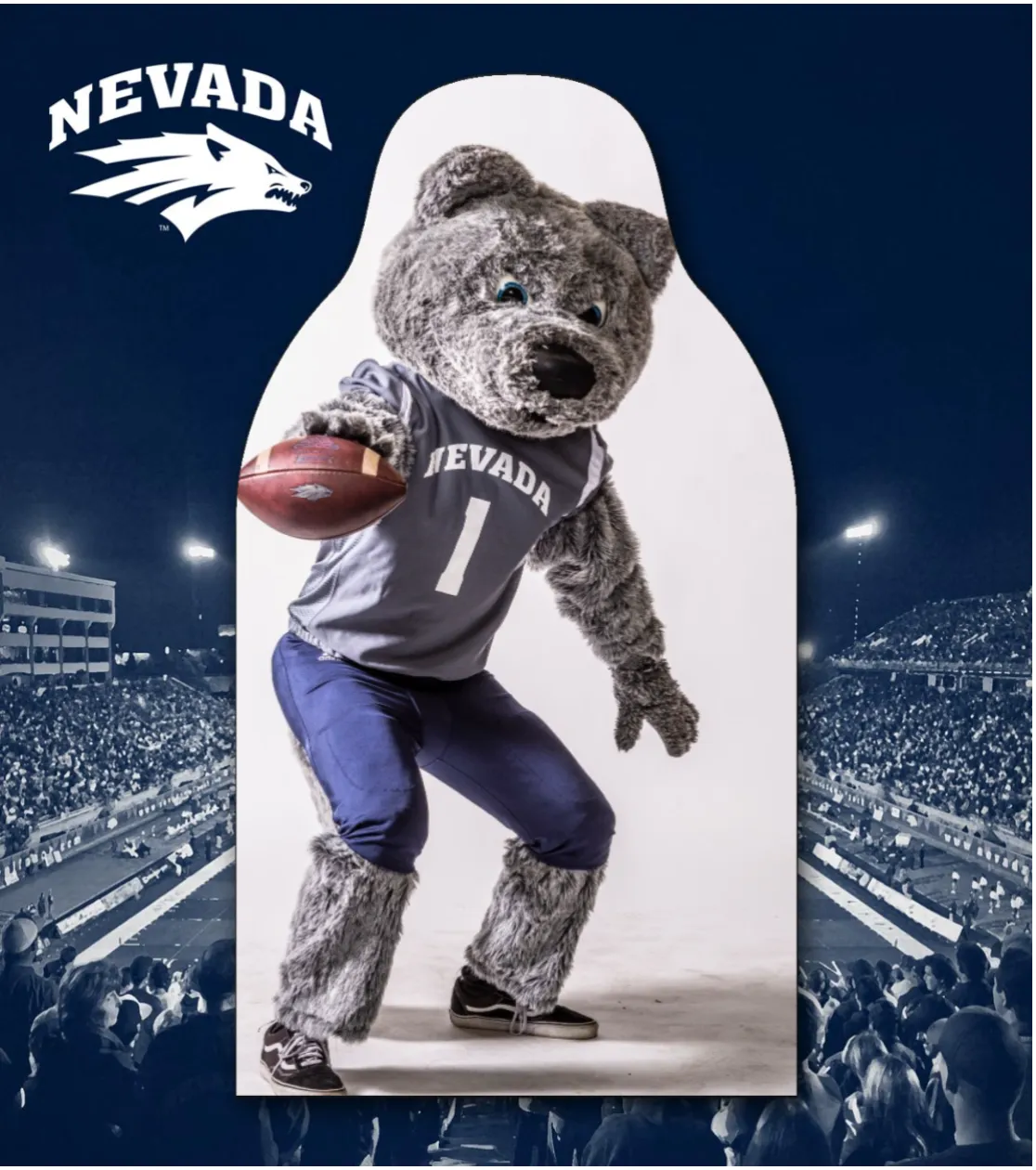 Nevada Wolf Pack FanCutout