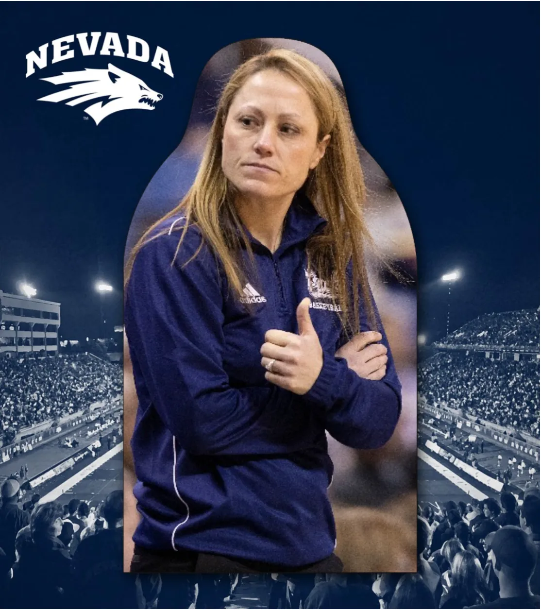 Nevada Wolf Pack FanCutout