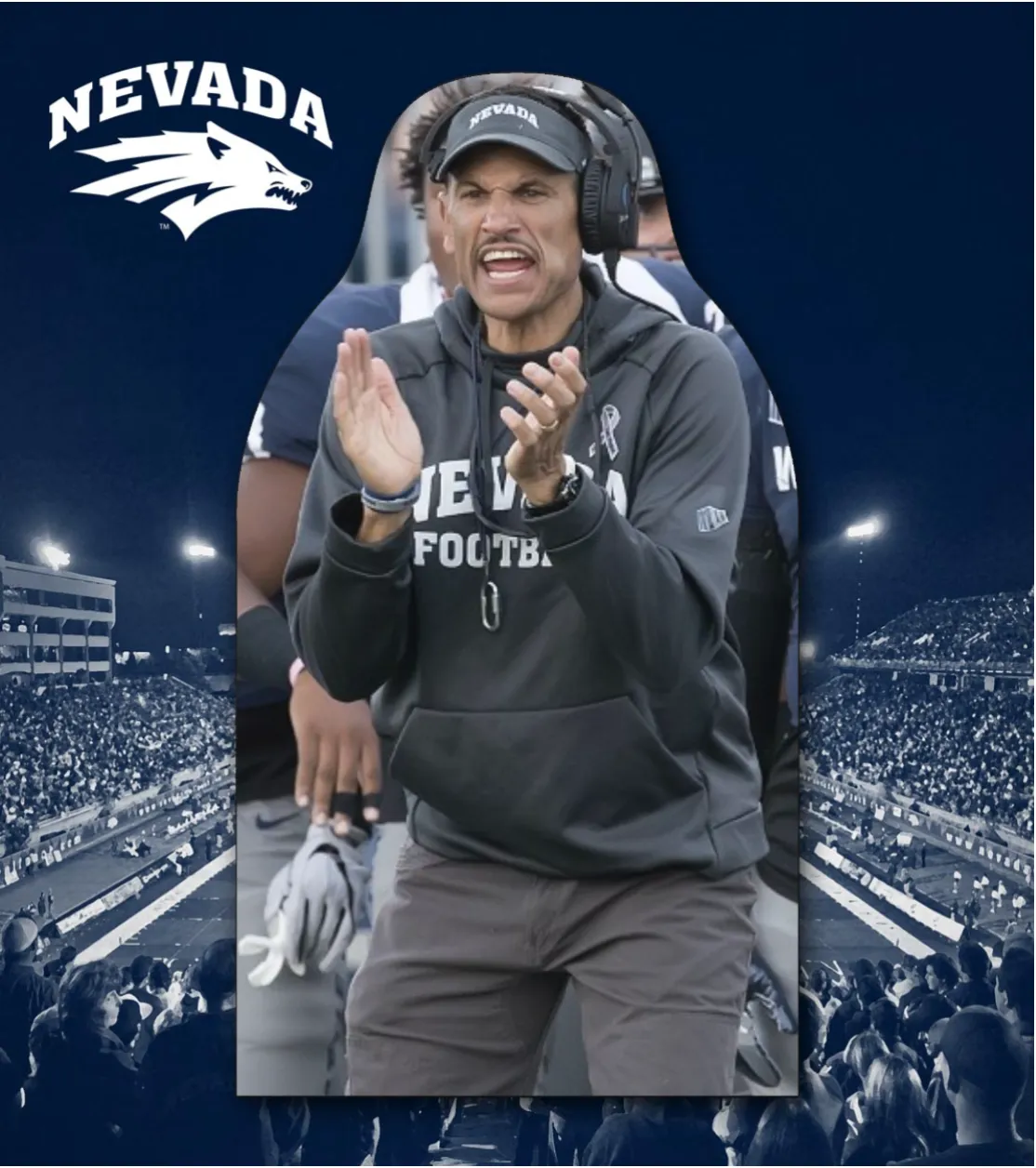 Nevada Wolf Pack FanCutout