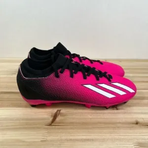 NEW Adidas X Speedportal .3 FG Youth kids Soccer Cleats size 5 Pink Black