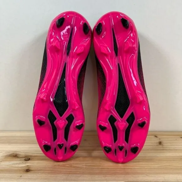 NEW Adidas X Speedportal .3 FG Youth kids Soccer Cleats size 5 Pink Black