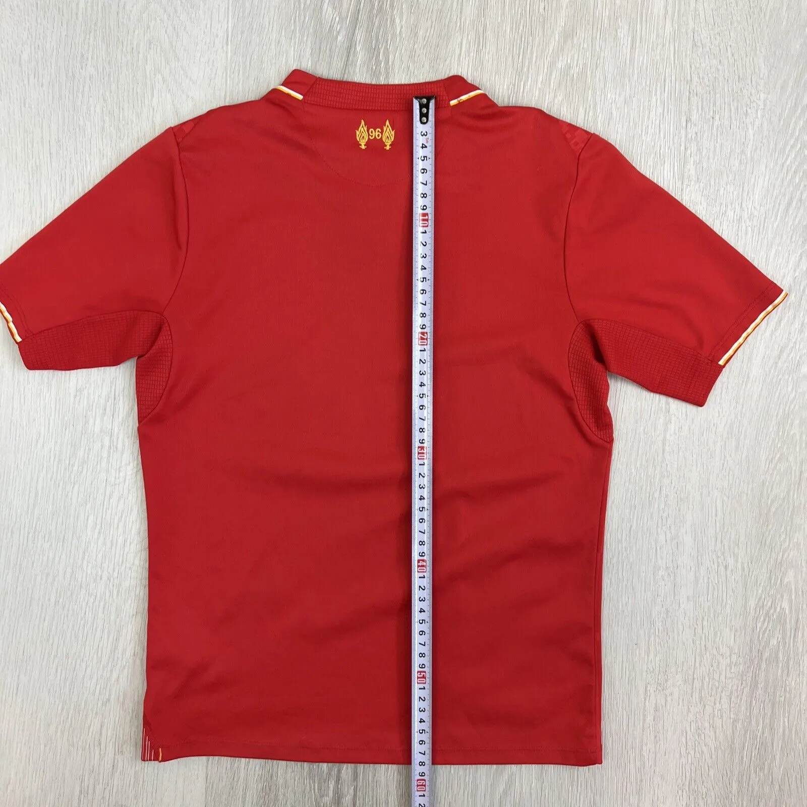 New Balance Kids Liverpool Football Club Soccer Jersey Size 10-12 Years