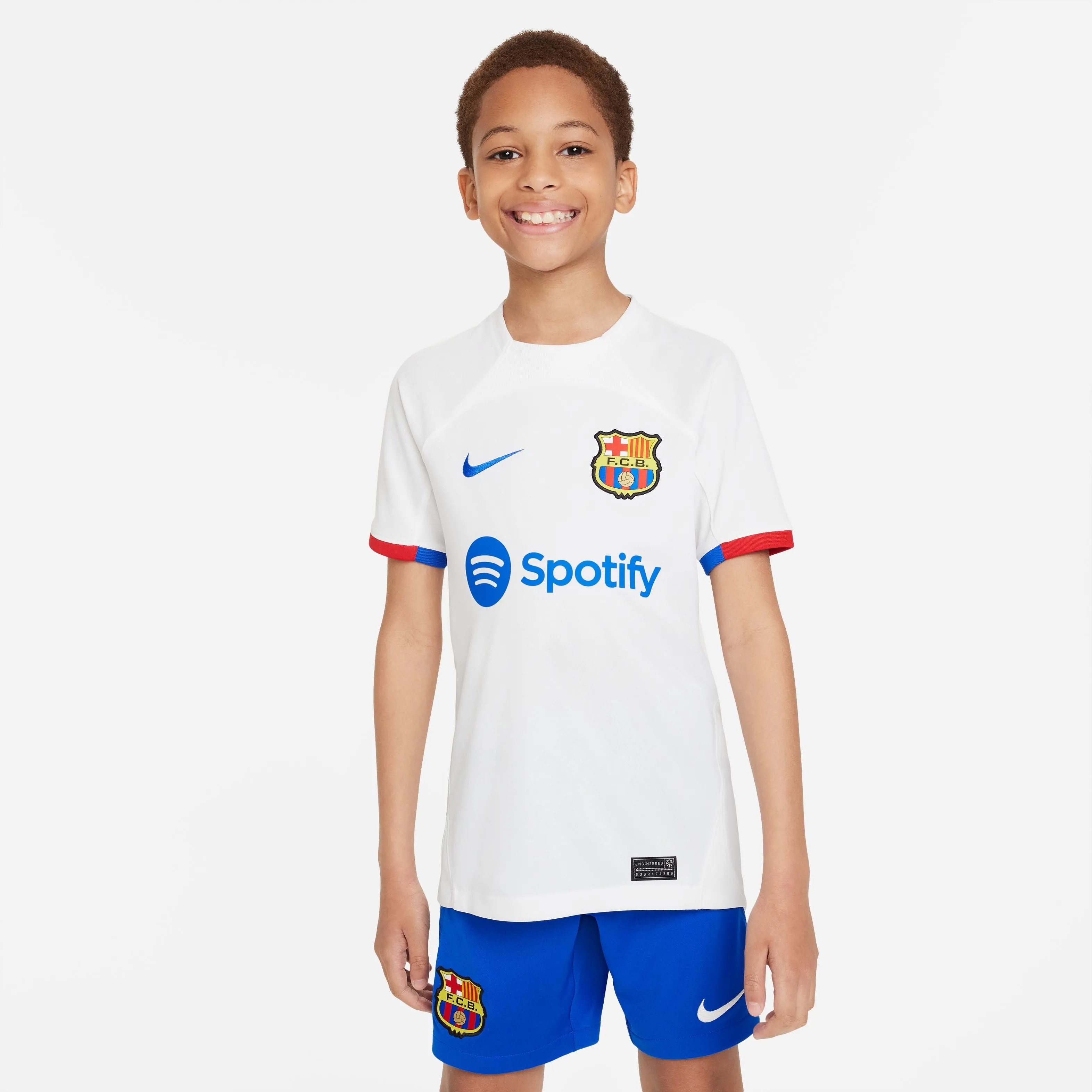 NIKE FC BARCELONA 2023/24 YOUTH AWAY JERSEY