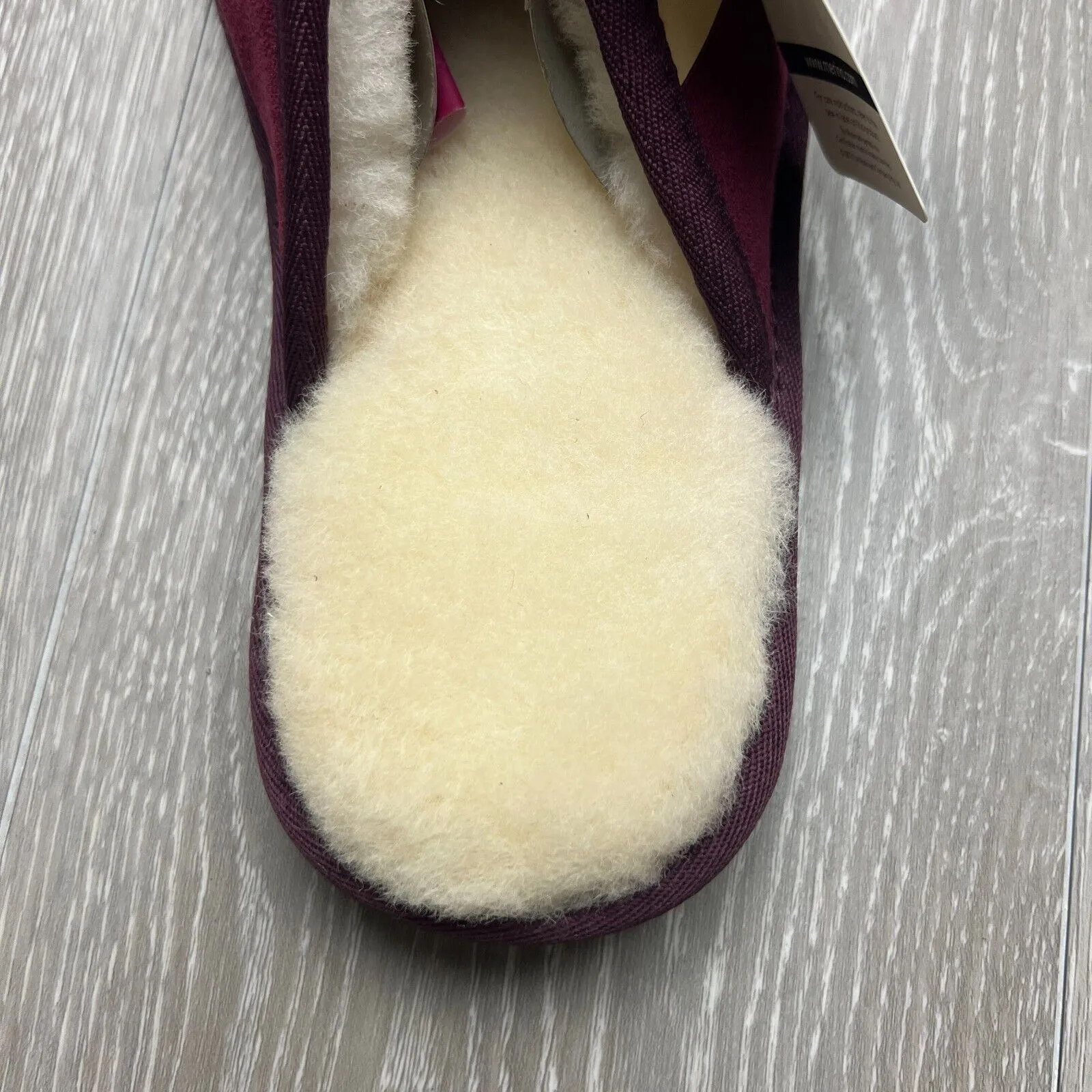 NRL Team Kicks Queensland Maroons Origin Merino Wool Slippers Size US W 7 / M 6