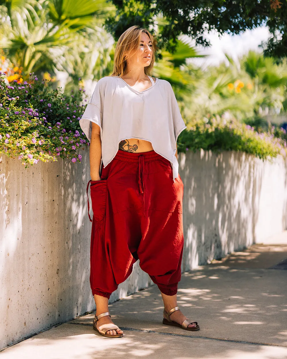 O.G. Solid Harem Pants