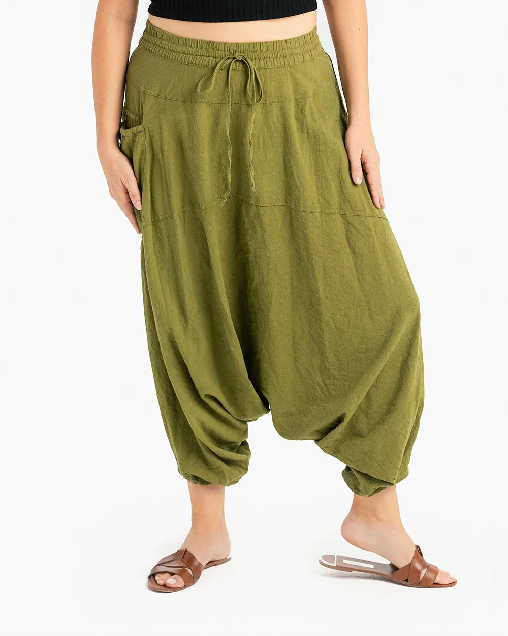 O.G. Solid Harem Pants