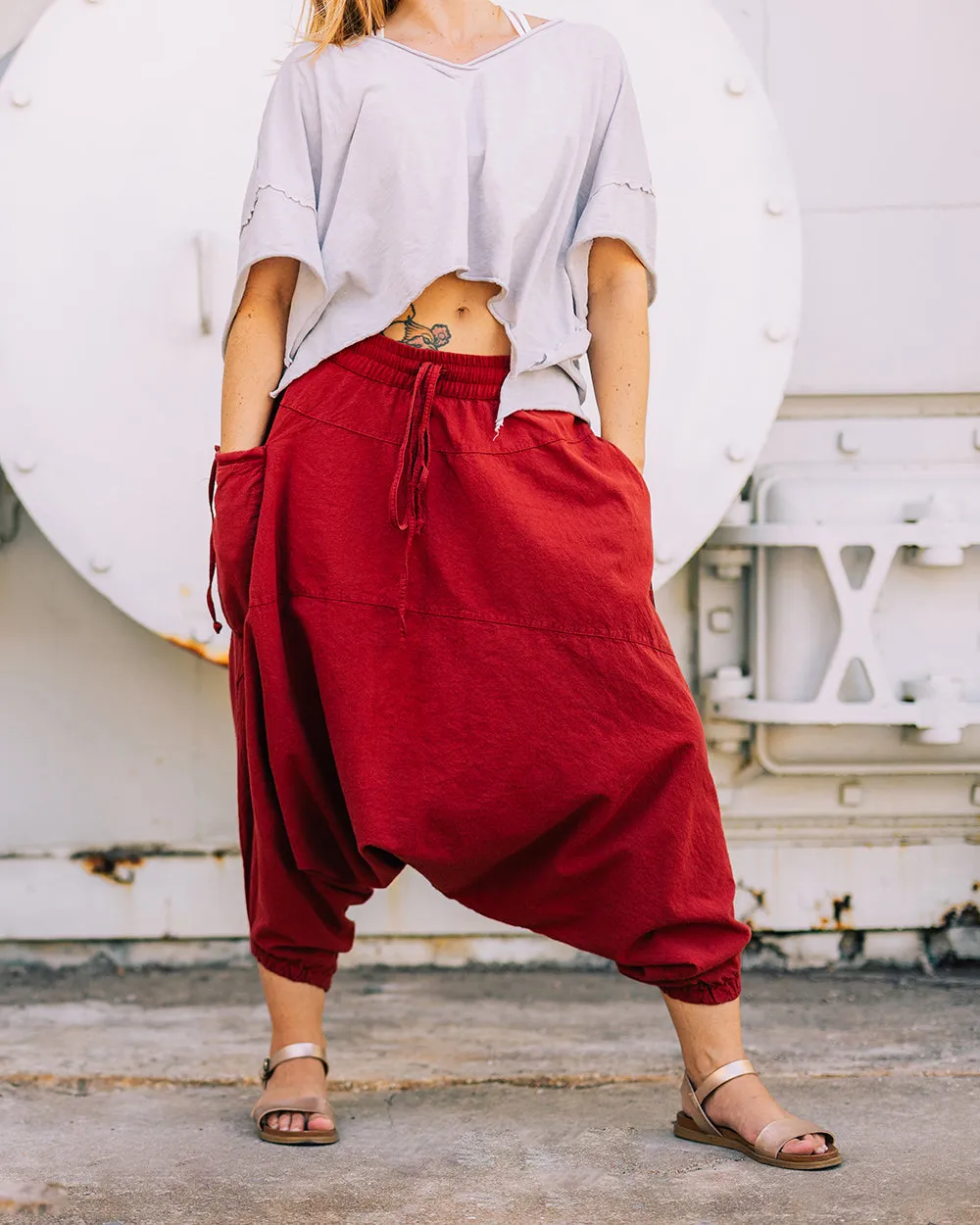 O.G. Solid Harem Pants