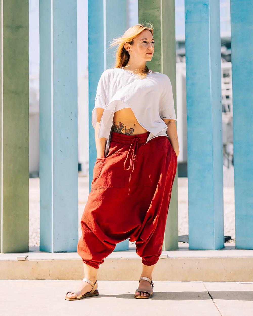 O.G. Solid Harem Pants