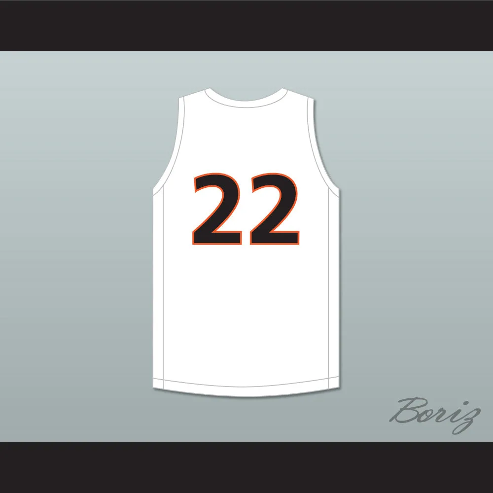 Otto Porter Jr. 22 Scott County Central High School Braves White Basketball Jersey 1
