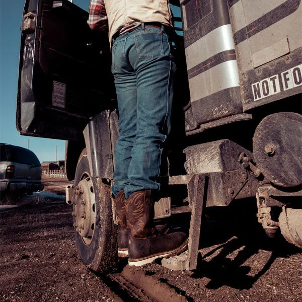Pebble Bottom/Crazy Horse Upper – 11″ Steel Safety Toe - 804-4331