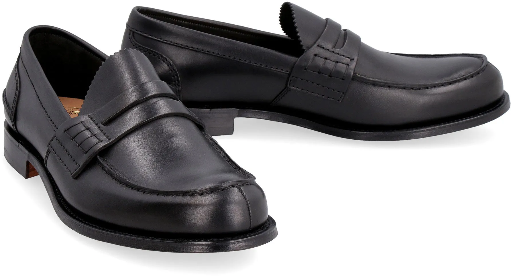 Pembrey leather loafers