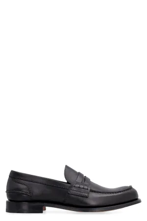 Pembrey leather loafers