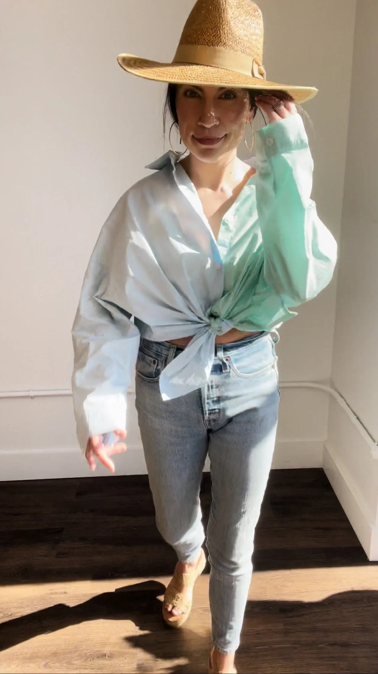Pistachio Poplin Shirt