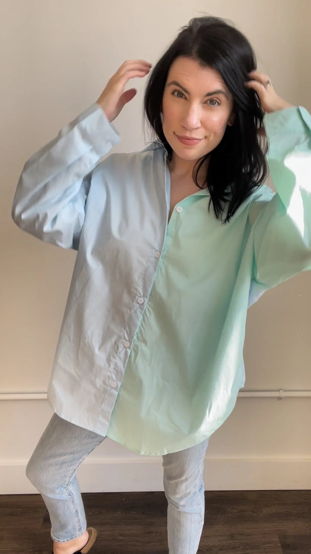 Pistachio Poplin Shirt