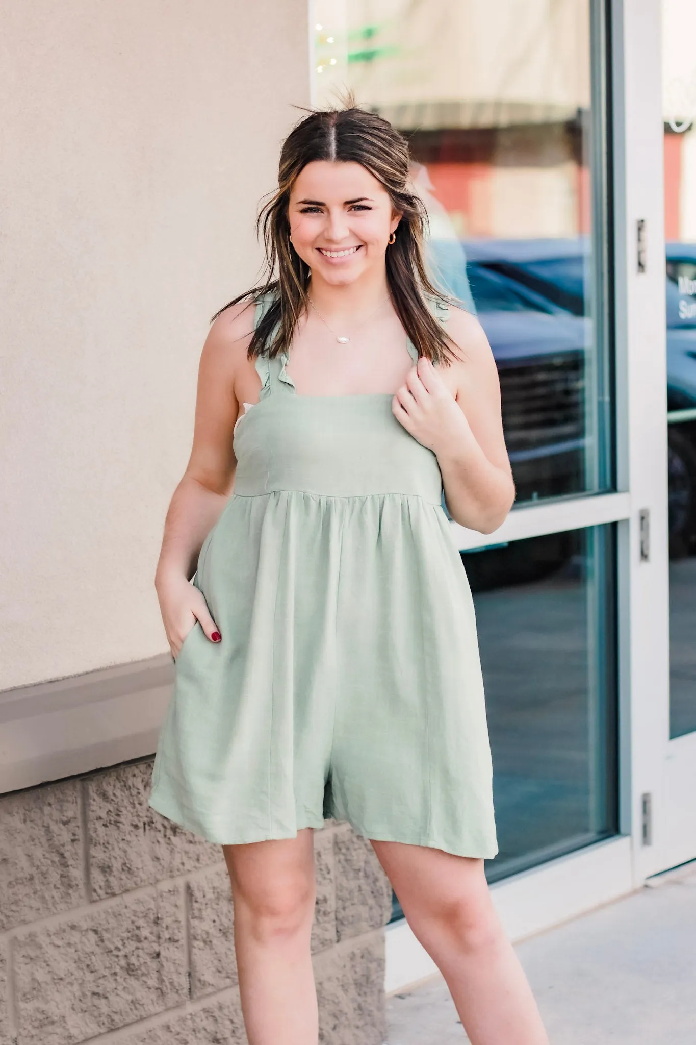Playing the Field Romper