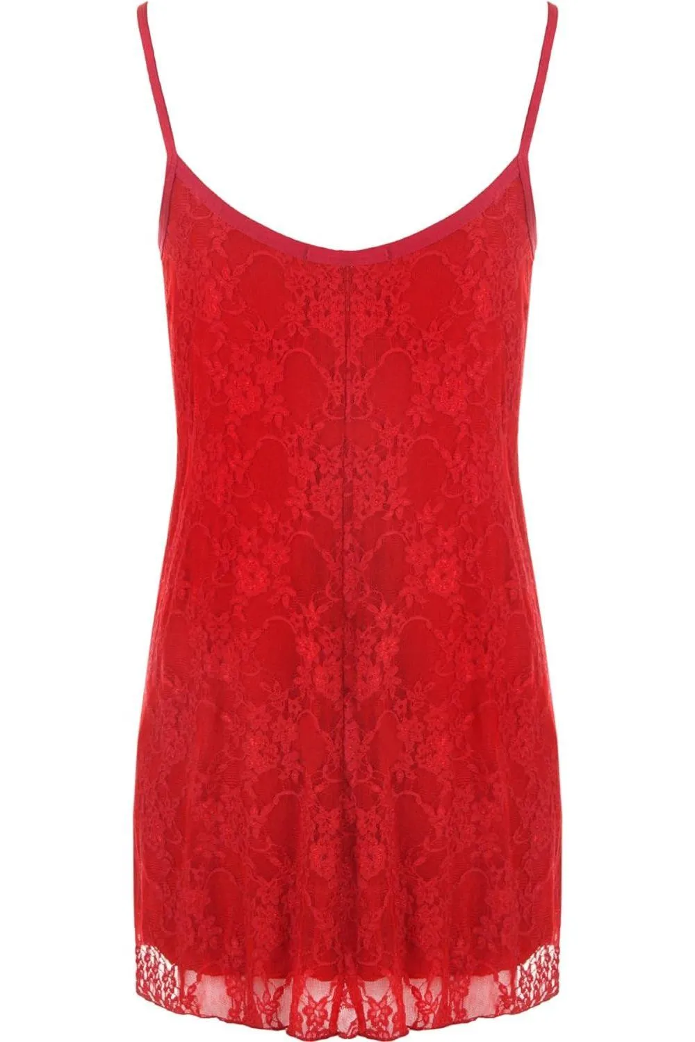 Plus Size Lace Chiffon Sheer Swing Vest
