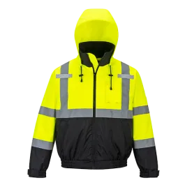 Portwest S364 Hi-Vis Premium 2-in-1 Bomber