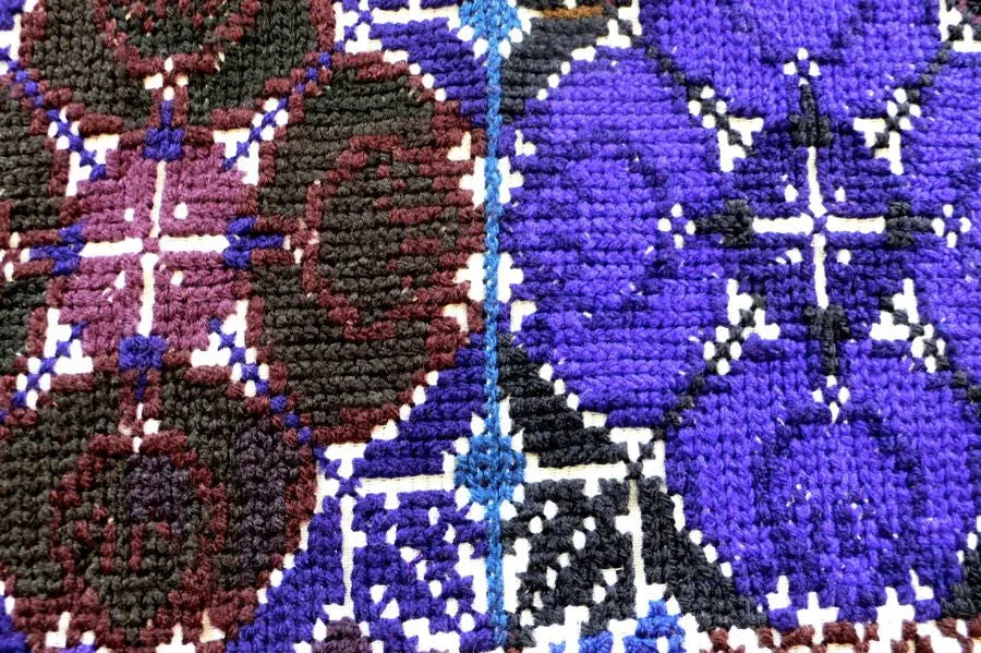 Purple/Blue Cross Stitch Dresses