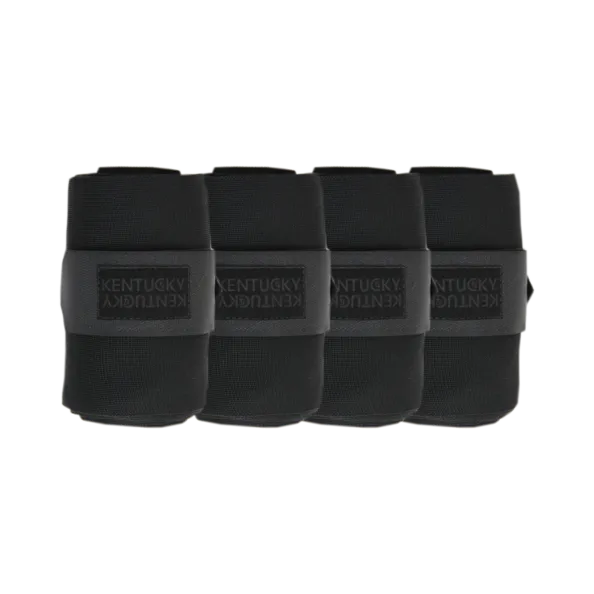 Repellent Stable Bandages Set of 4 - Black