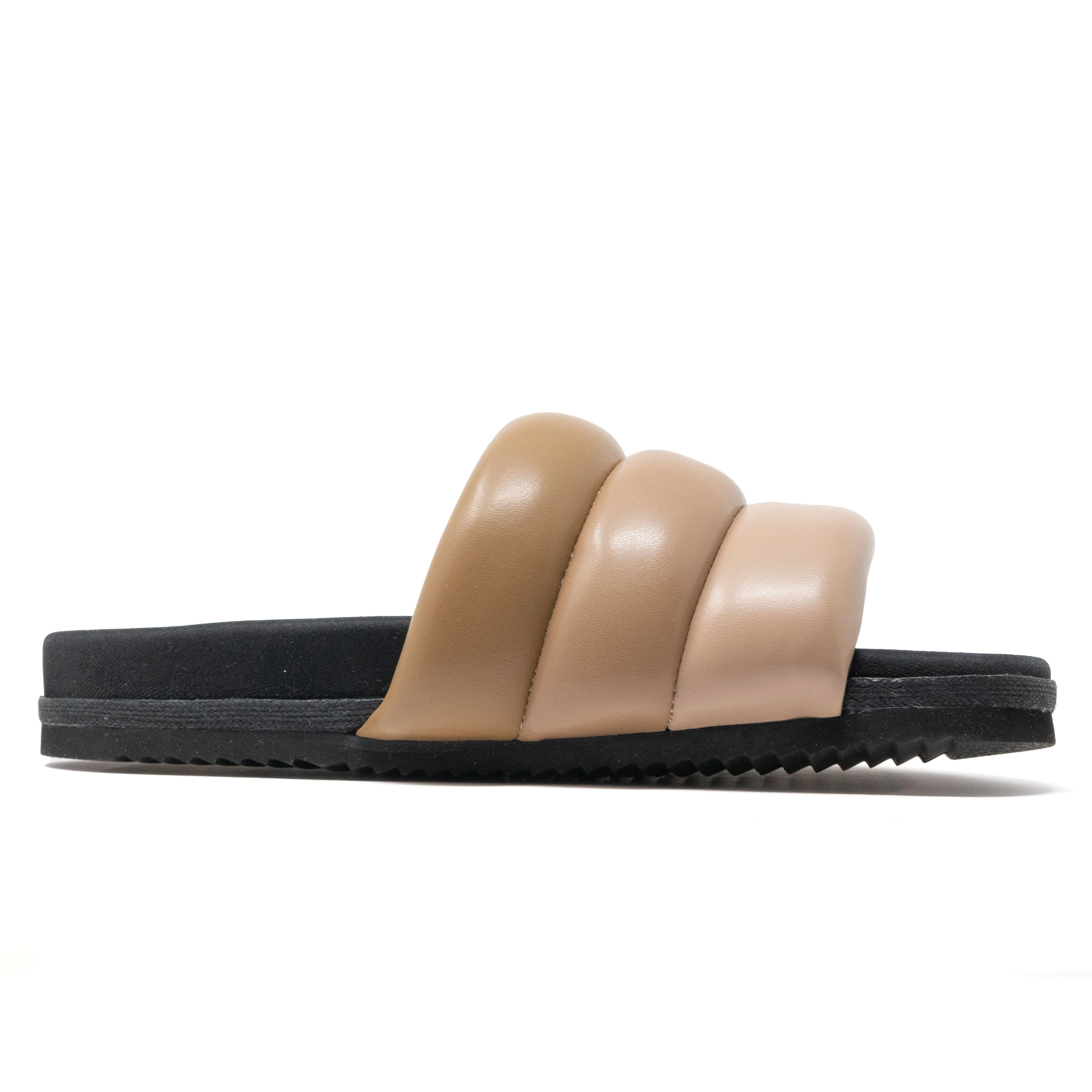 ROAM Puffy Sandals Earth Vegan Leather