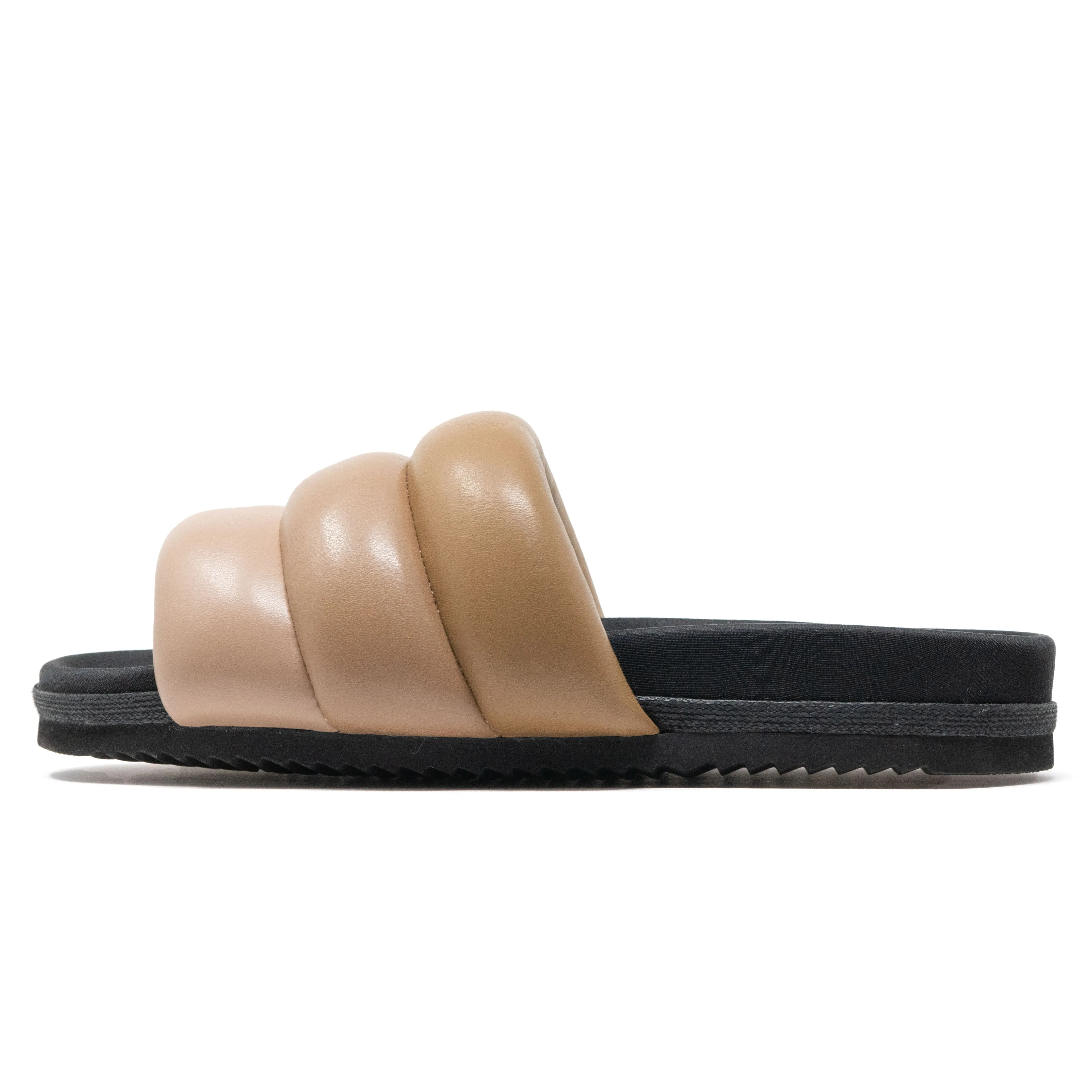 ROAM Puffy Sandals Earth Vegan Leather