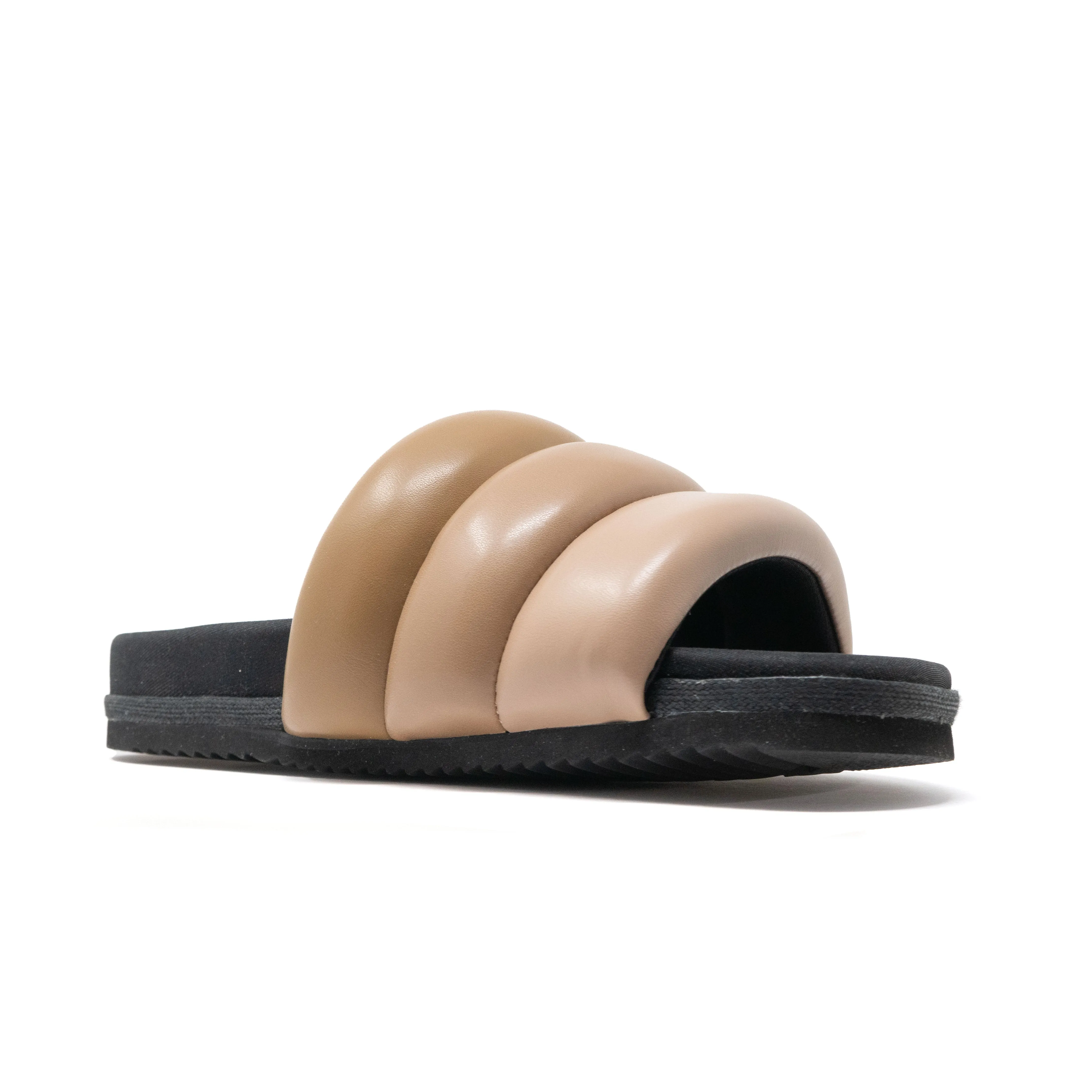 ROAM Puffy Sandals Earth Vegan Leather