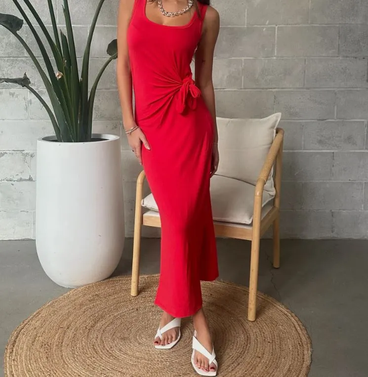 Scarlet Knot Maxi