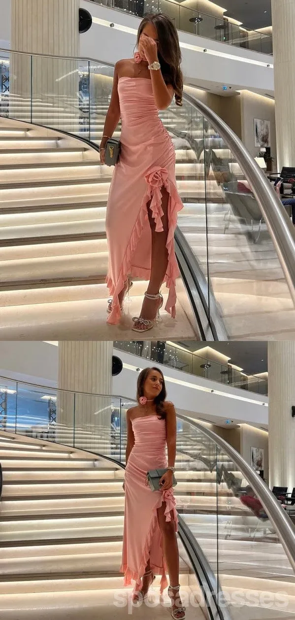 Sexy Pink Mermaid Long Party Prom Dresses Ideas,Evening Gowns,13816