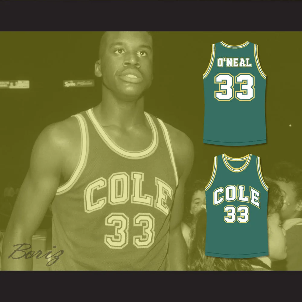Shaquille O'Neal 33 Robert G. Cole High School Basketball Jersey