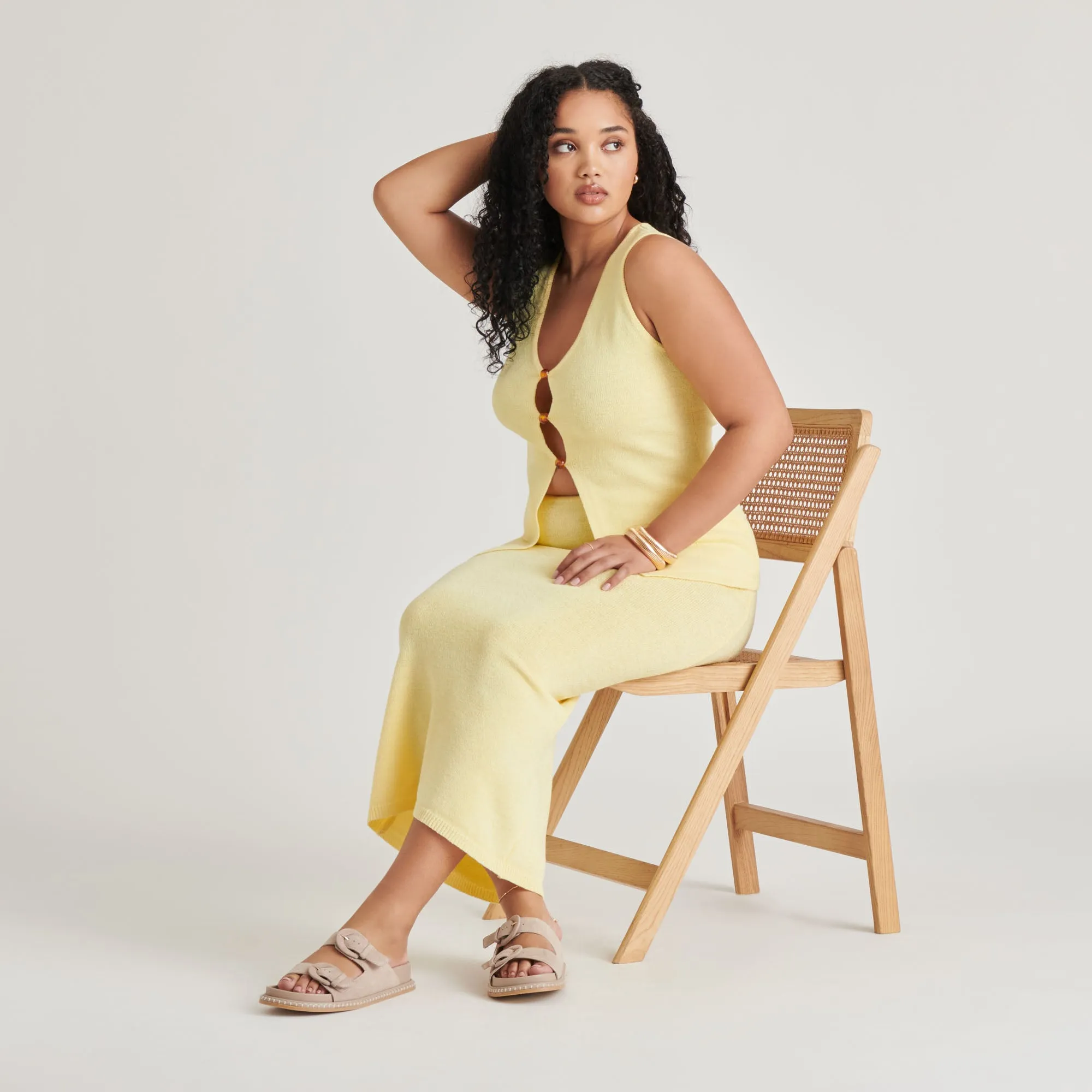 SHAUNY SANDALS DK TAUPE SUEDE