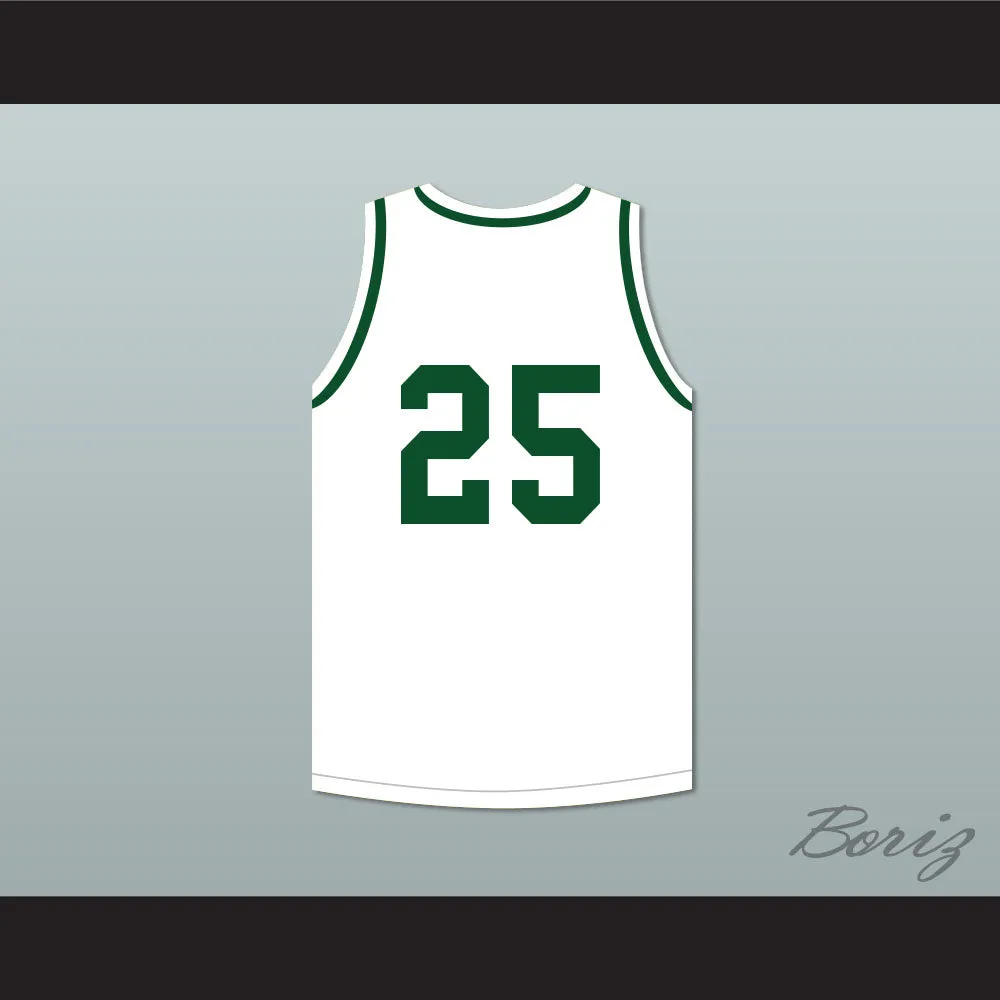 Shawn Kemp 25 Concord Junior High School Basketball Jersey