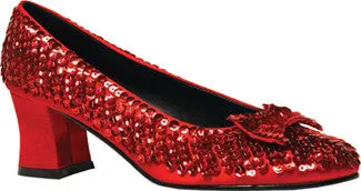 Shoe Sequin Rd Womens Sm 6  Costume Accessories